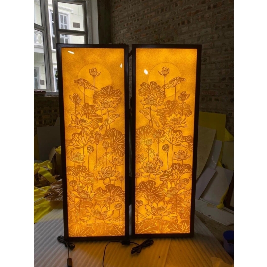 Thi Công Tranh Trúc Chỉ Tại Sài Gòn
