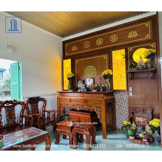 Mẫu phòng thờ đẹp tại Thủ Đức