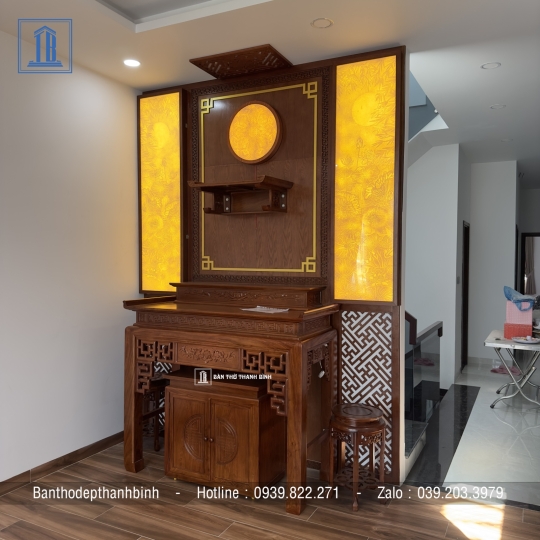 Bàn thờ chung cư cao cấp S7 tại Hồ Chí Minh