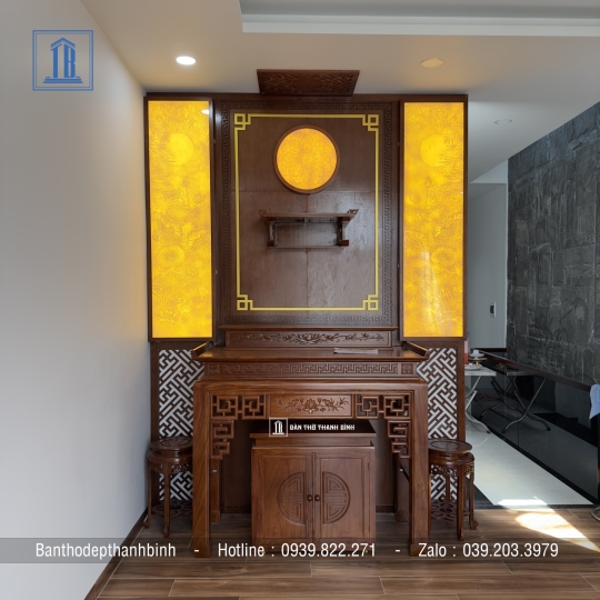 Bàn thờ chung cư cao cấp S7 tại Hồ Chí Minh