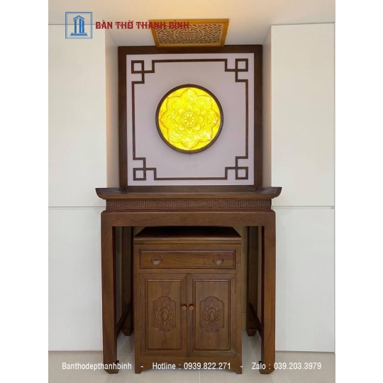 Bàn thờ chung cư S3 | Thi công bàn thờ theo yêu cầu tại Hồ Chí Minh