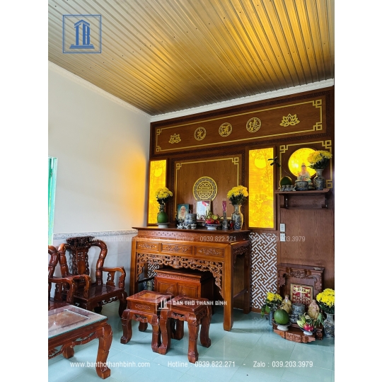 Mẫu phòng thờ đẹp tại Thủ Đức