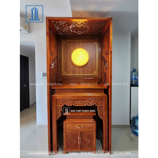 Một số mẫu bàn thờ chung cư đẹp tại Hồ Chí Minh