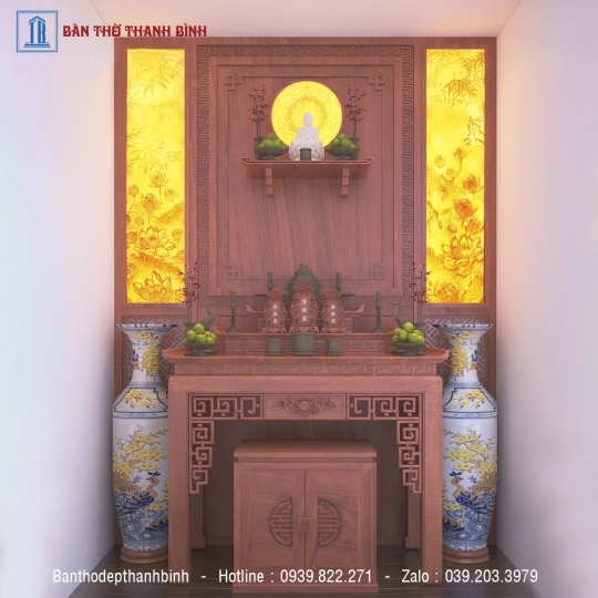 BÀN THỜ THANH BÌNH - NÉT ĐẸP TÂM LINH