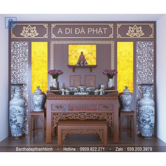 MẪU PHÒNG THỜ ĐẸP 14