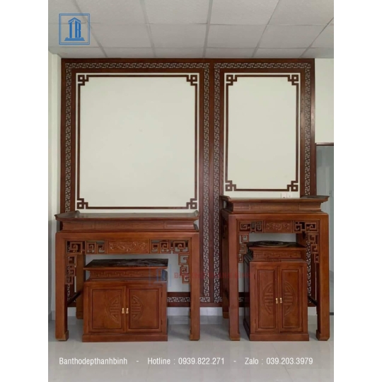 Một số mẫu bàn thờ chung cư đẹp tại Hồ Chí Minh