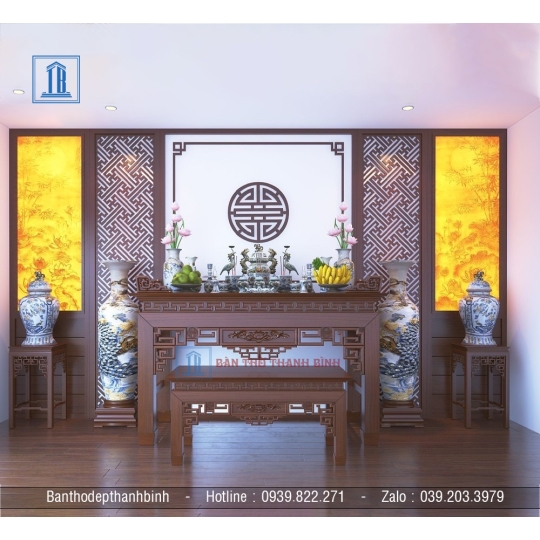 MẪU PHÒNG THỜ ĐẸP 09
