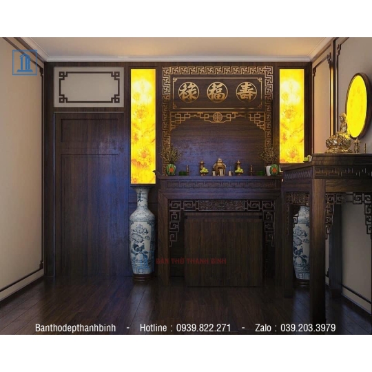 Bàn thờ chung cư S3 | Thi công bàn thờ theo yêu cầu tại Hồ Chí Minh