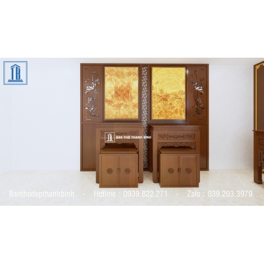 Mẫu bàn thờ gia tiên đẹp tại Thủ Đức