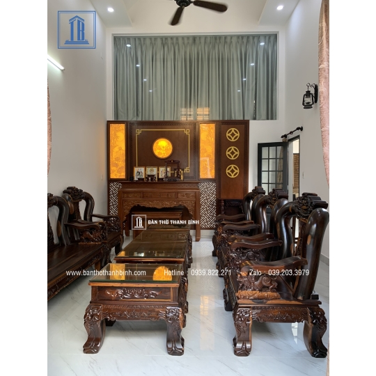 Mẫu bàn thờ gia tiên đẹp tại Thủ Đức