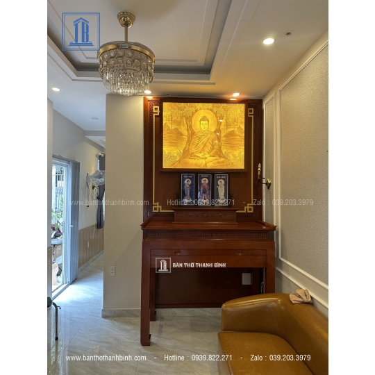 Mẫu bàn thờ gia tiên đẹp tại Thủ Đức
