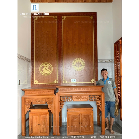 MẪU PHÒNG THỜ CÔNG TRÌNH DẦU TIẾNG BÌNH DƯƠNG