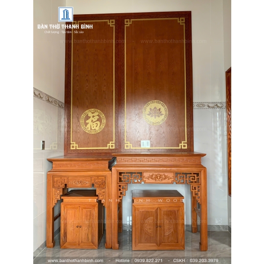 MẪU PHÒNG THỜ CÔNG TRÌNH DẦU TIẾNG BÌNH DƯƠNG