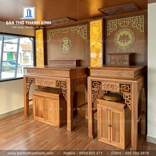 MẪU PHÒNG THỜ CÔNG TRÌNH TÂN BÌNH HCM