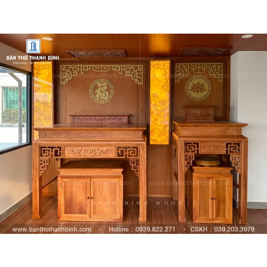 MẪU PHÒNG THỜ CÔNG TRÌNH TÂN BÌNH HCM