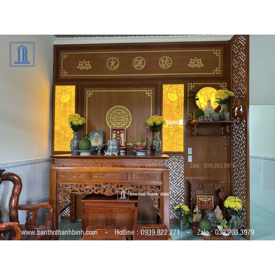Mẫu phòng thờ đẹp tại Thủ Đức