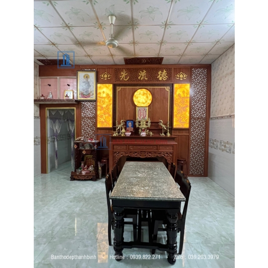 Một số mẫu bàn thờ chung cư đẹp tại Hồ Chí Minh