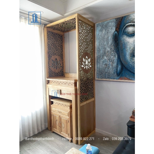 Một số mẫu bàn thờ chung cư đẹp tại Hồ Chí Minh