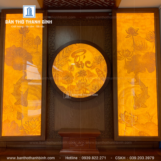 Bàn Thờ Phật Gỗ Hương Đá Cao Cấp Tại TP. Hồ Chí Minh